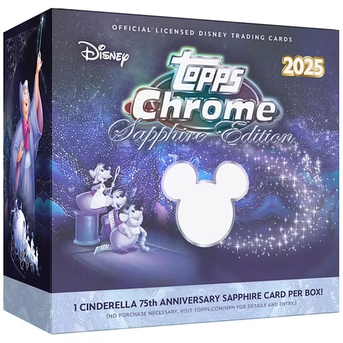 Topps Chrome Disney Sapphire 2025