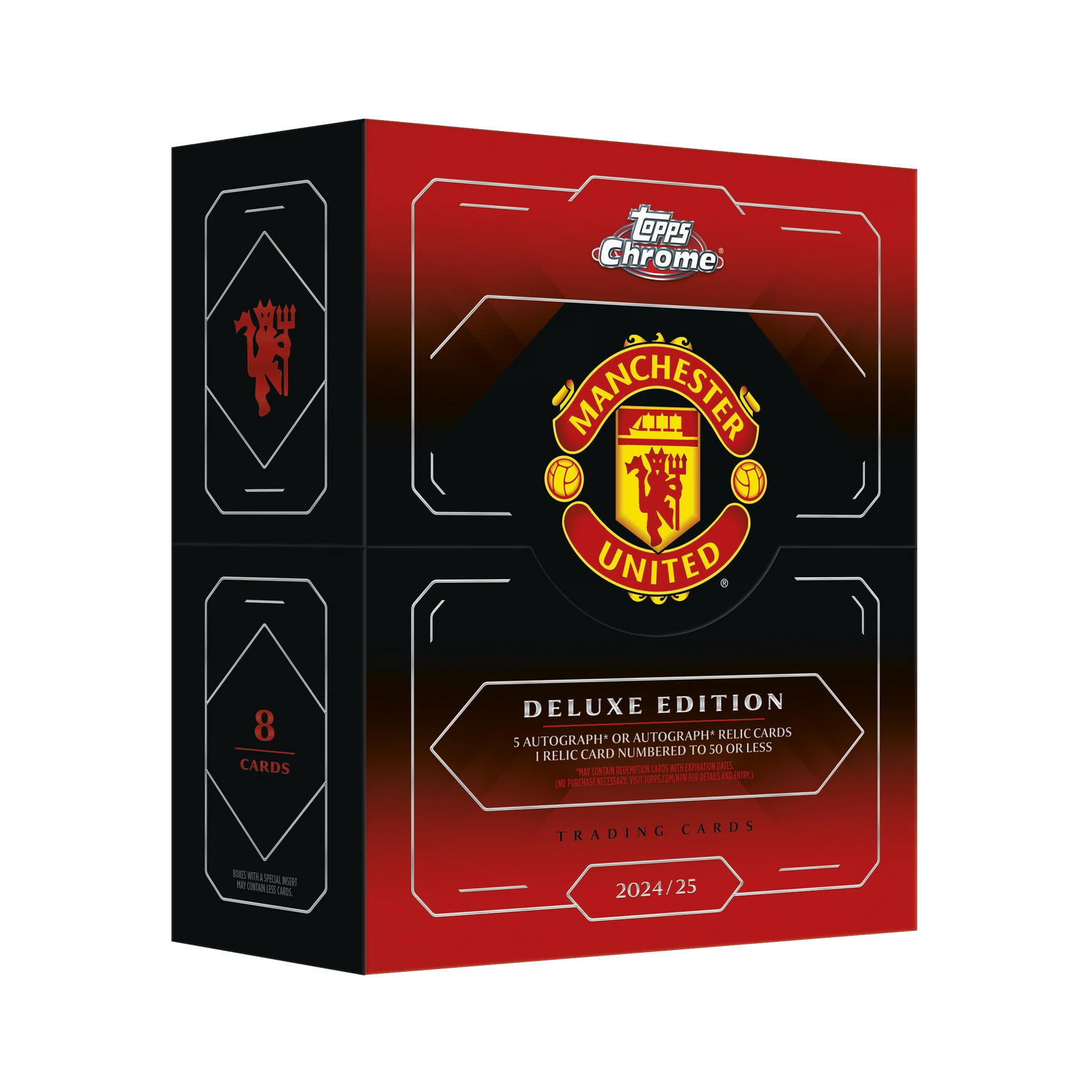 Topps Chrome Deluxe Edition Manchester United 2024/25
