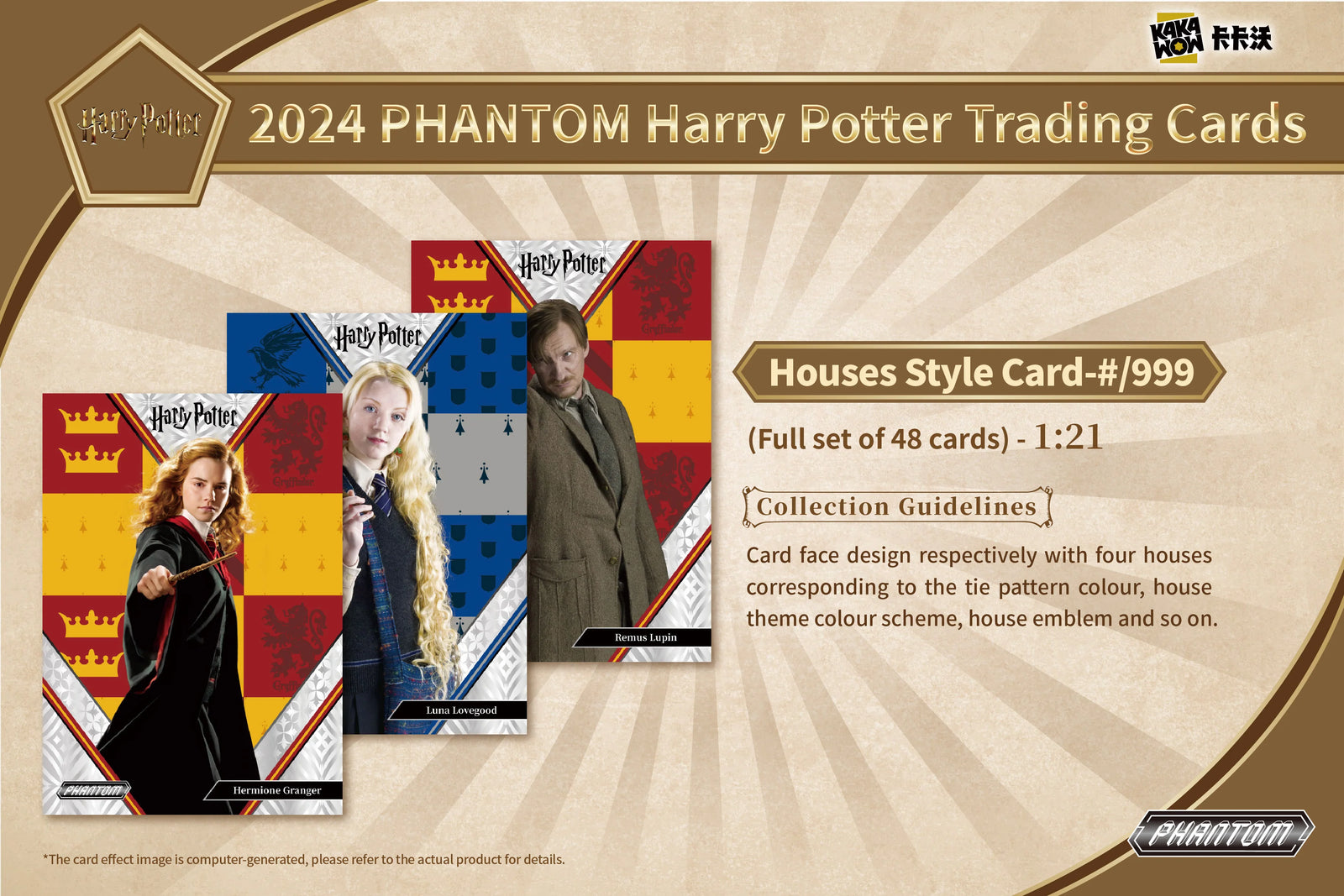 Phantom Harry Potter Trading Cards Kakawow 2024