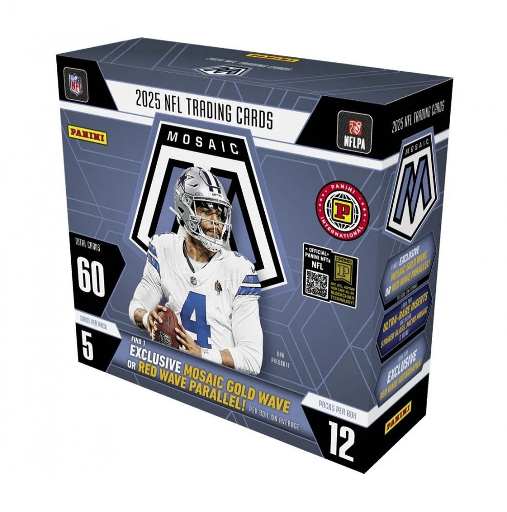 Panini Mosaic Football NFL Hobby International Box 2025