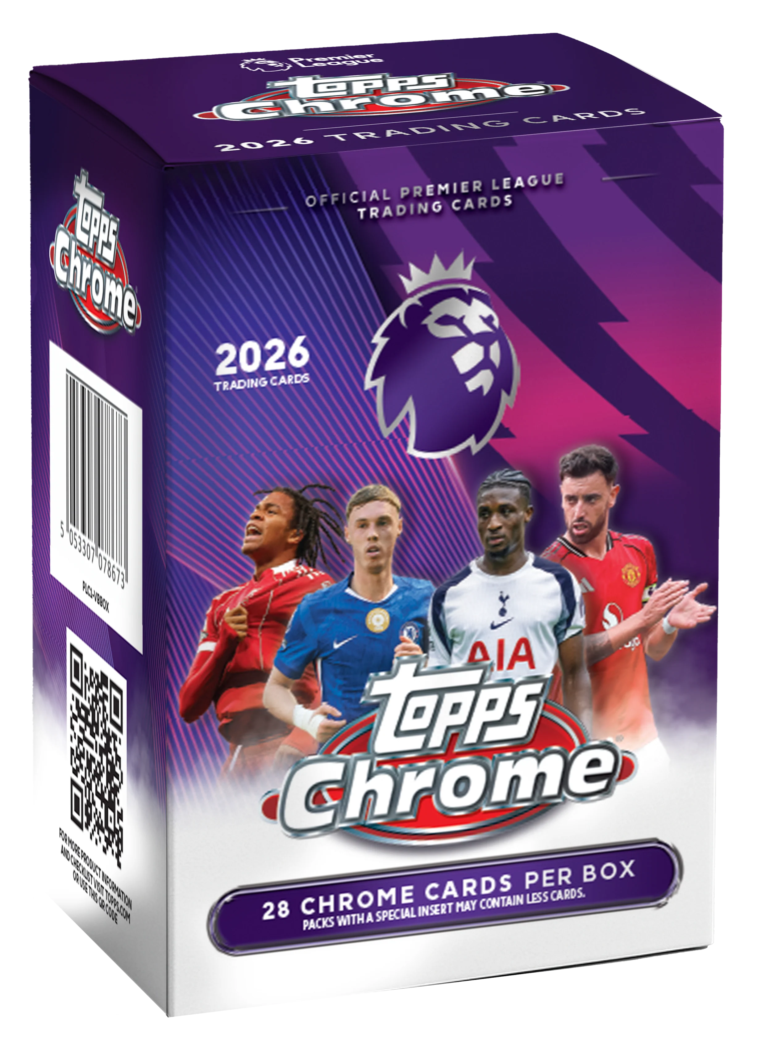 Topps Chrome Premier League 2026 Value Box