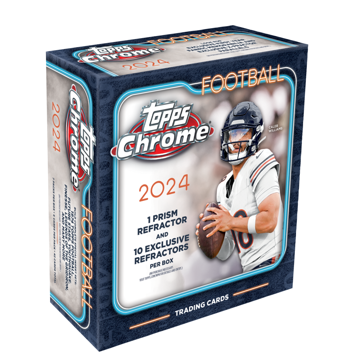 Topps Chrome American Football 2024 Mega Box