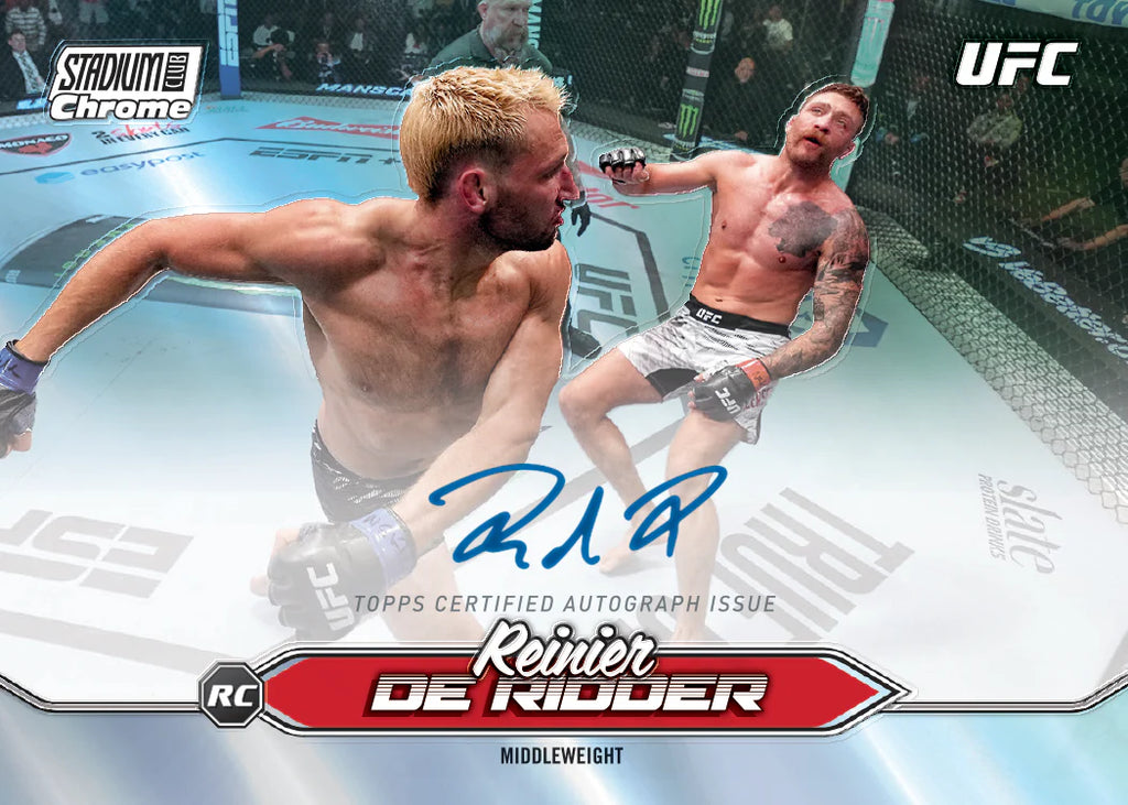 Topps Stadium Club UFC 2025 Value Box