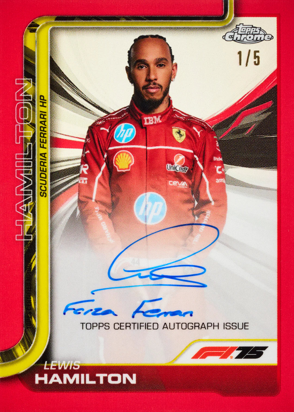 Topps Chrome Formula 1 2025 Hobby Box