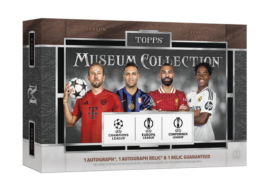 Topps Museum Collection UCC 2024-25 Hobby Box - UEFA Club Competitions Trading Cards