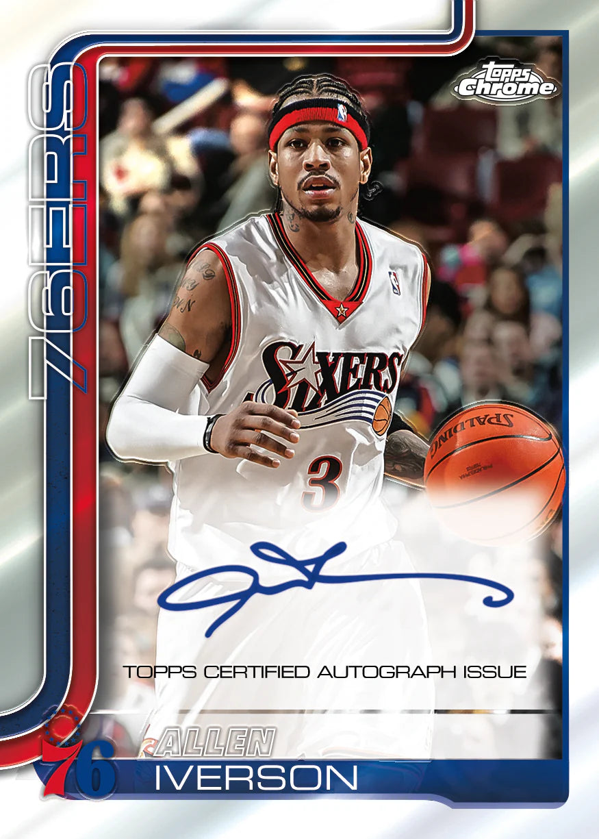 2025-26 Topps Chrome Basketball Hobby Box