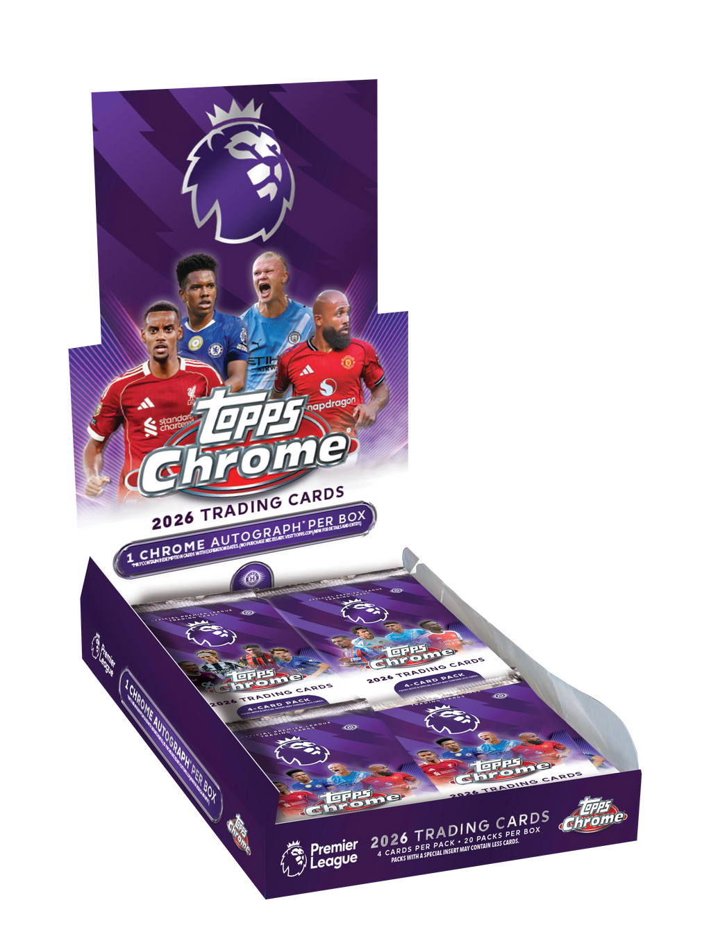 Topps Chrome Premier League 2026 Hobby Box