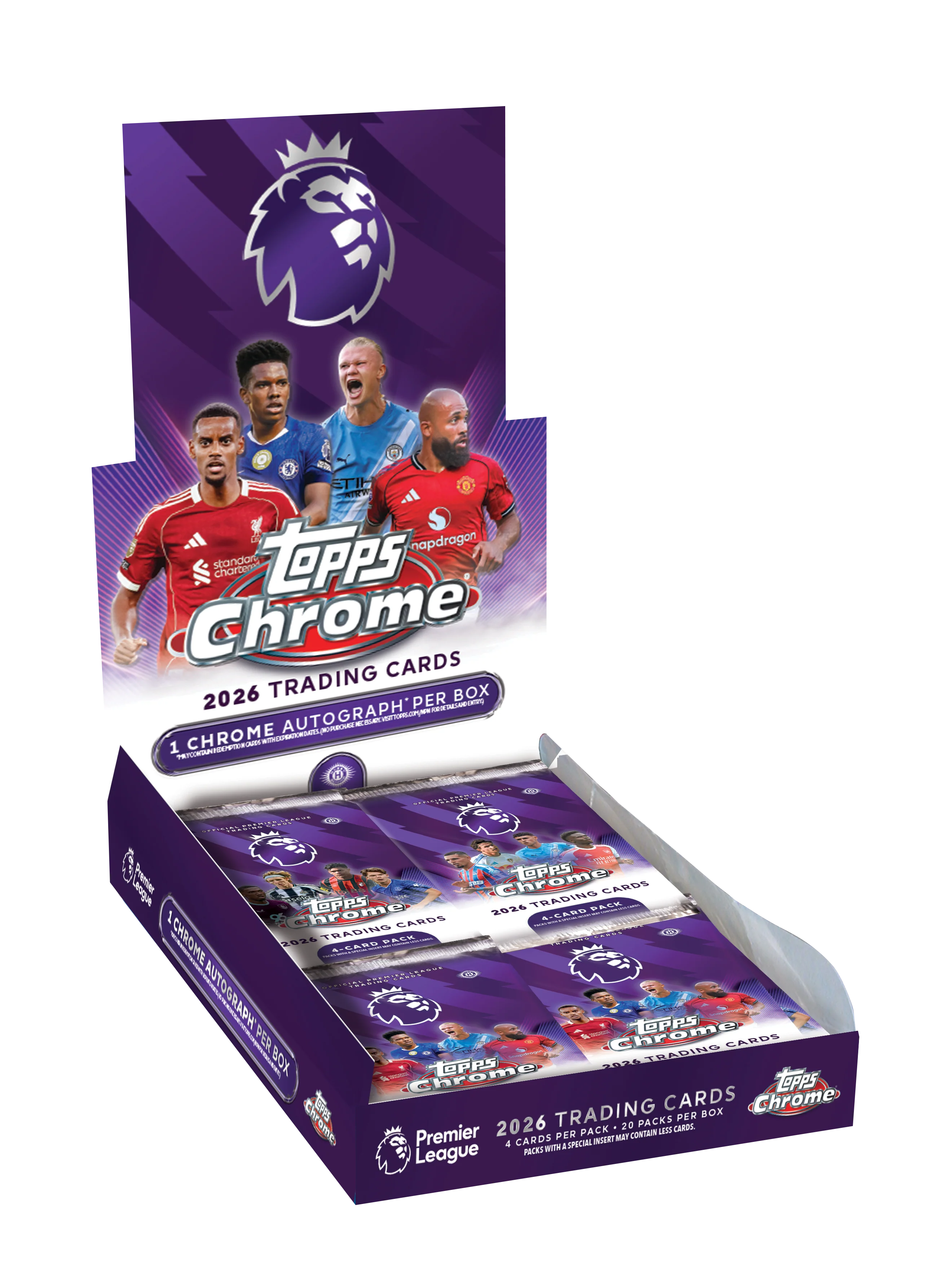 Topps Chrome Premier League 2026 Hobby Box
