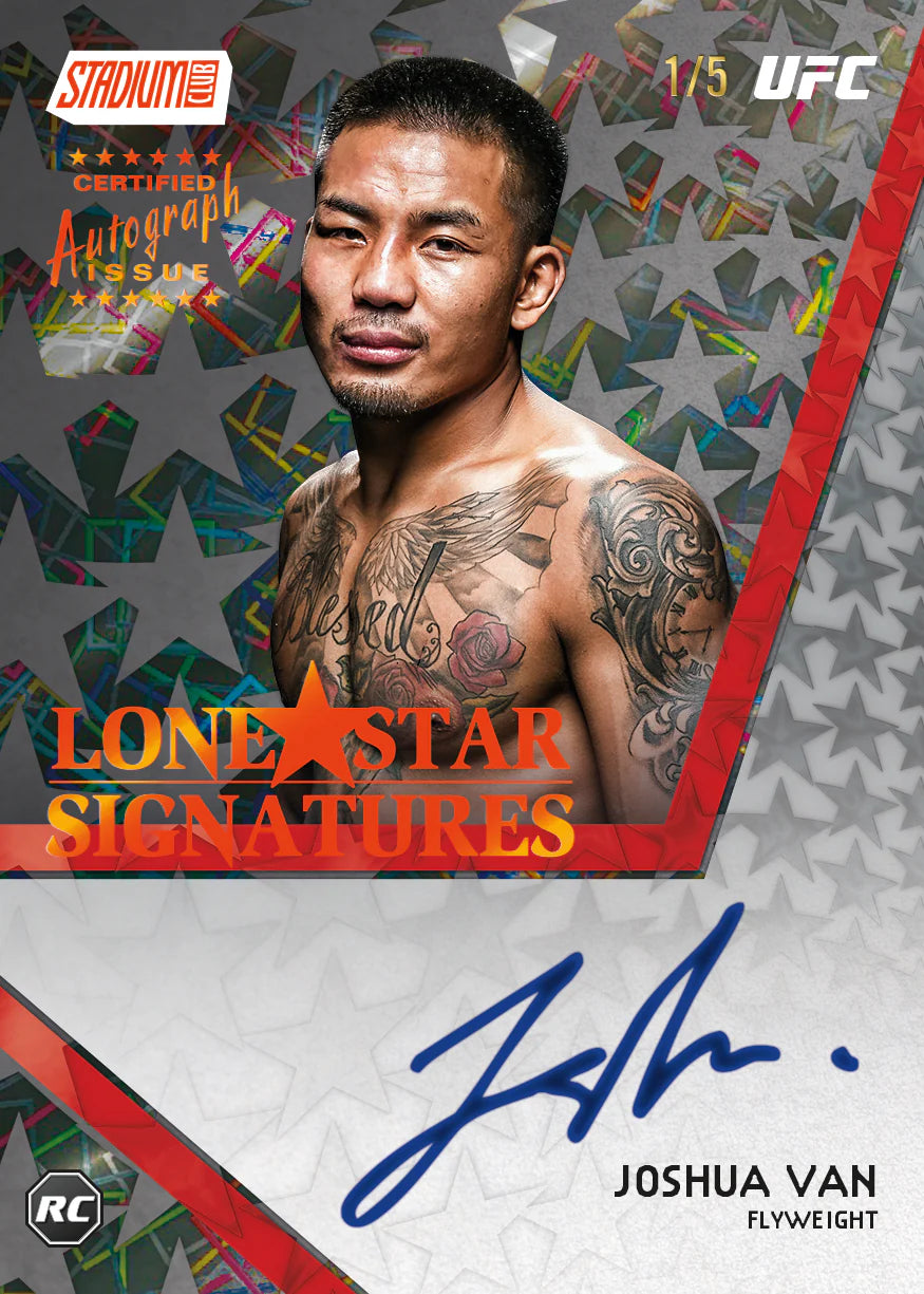 Topps Stadium Club UFC 2025 Value Box