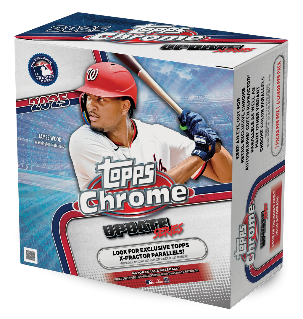 2025 Topps Chrome® Baseball Update Series - Mega Box