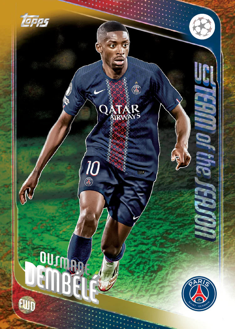 Topps UEFA Club Competitions Flagship 2025-26 Value Box