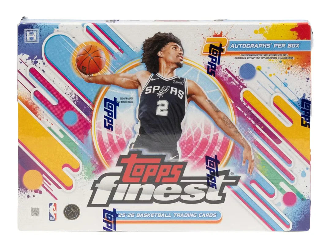 Topps Finest Basketball Hobby Box 2025/2026