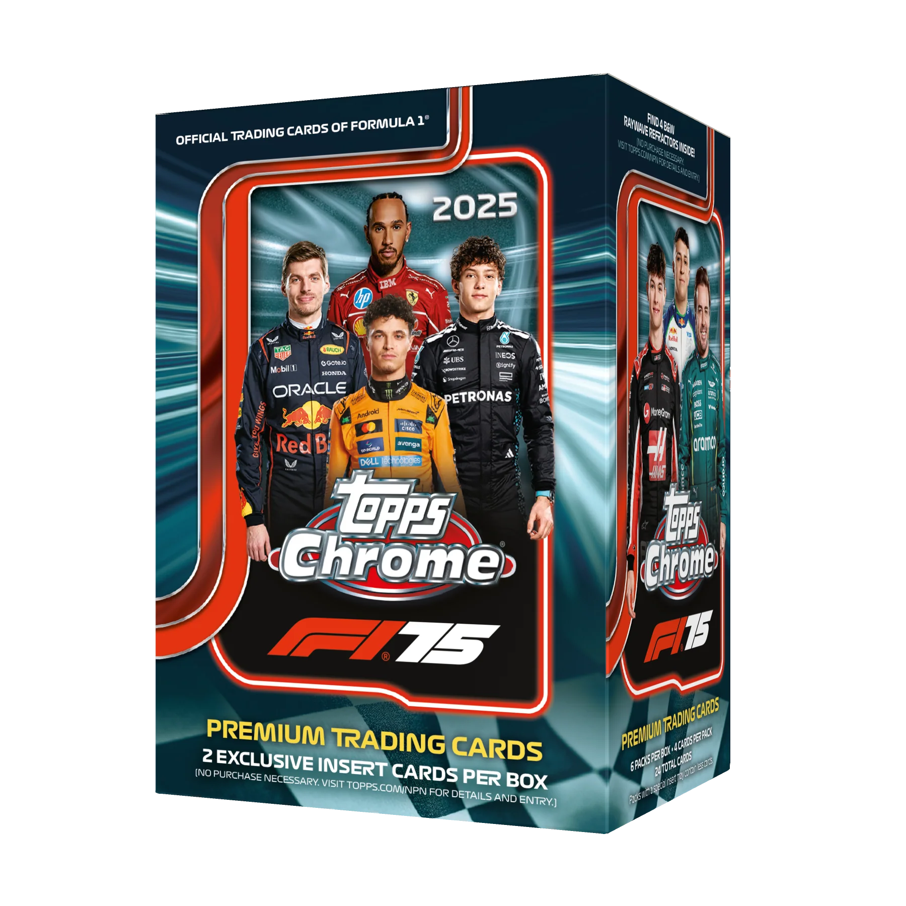 Topps Chrome Formula 1 2025 Value Box