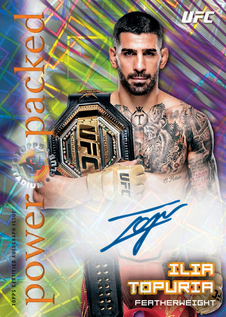 Topps Stadium Club UFC 2025 Value Box