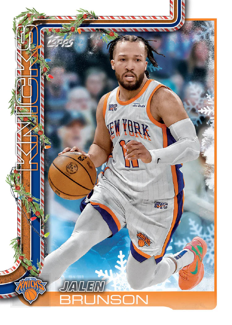 Topps Holiday Basketball Mega Box 2025-26