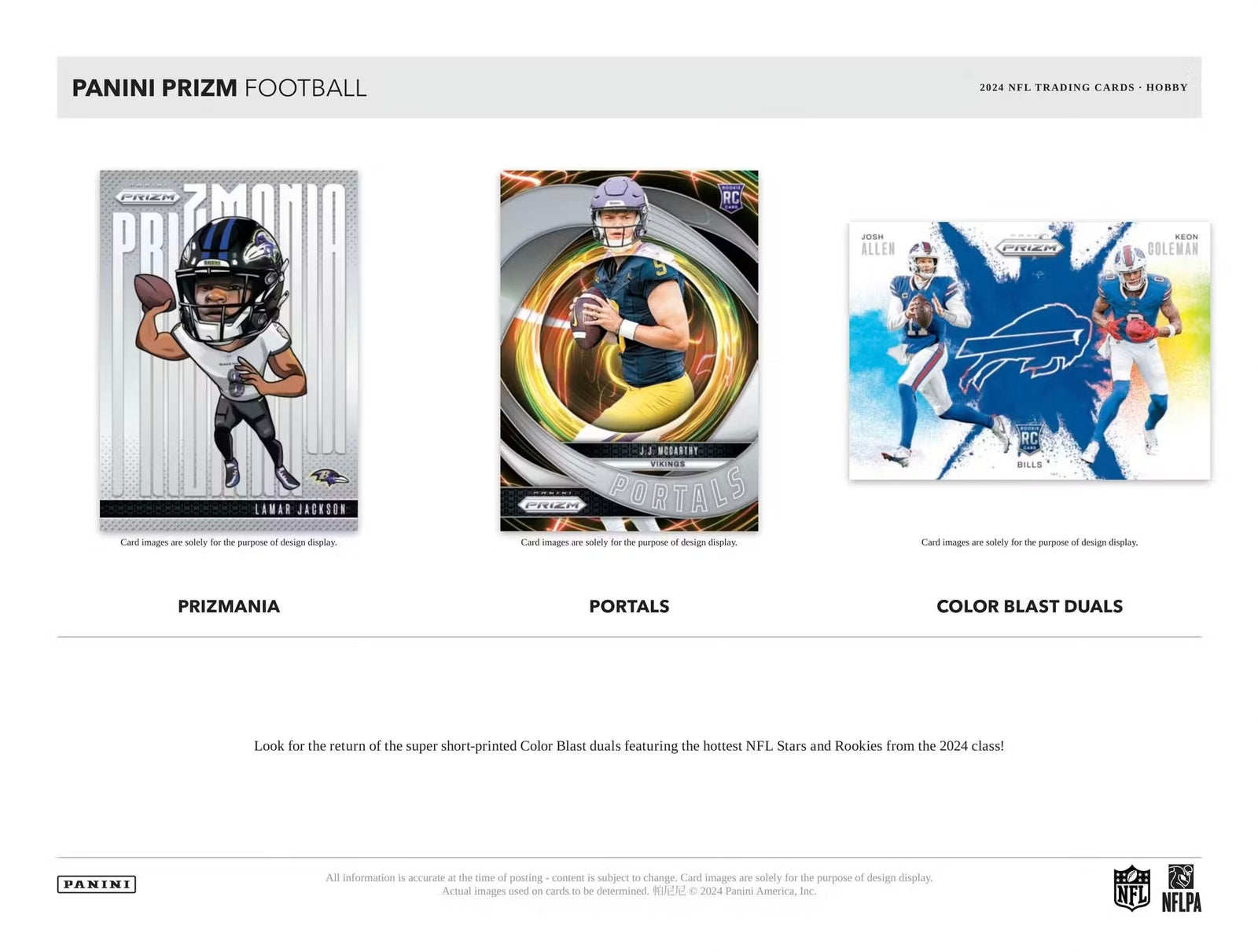 Panini Prizm Football Hobby Box 2024