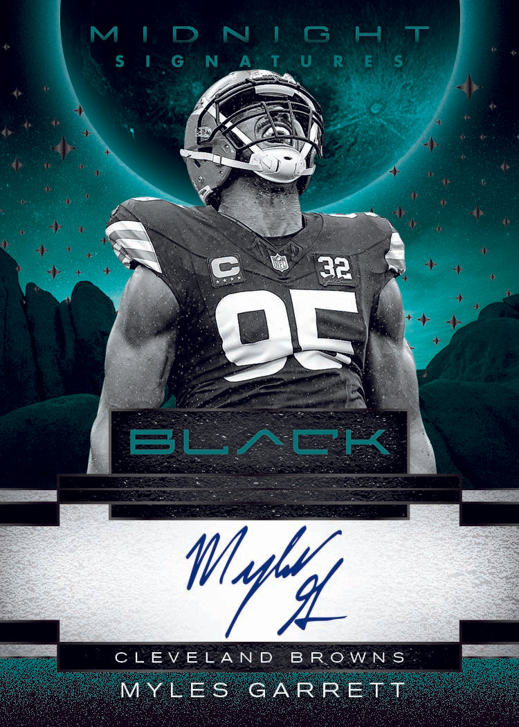 Panini Black NFL Trading Card Box 2025