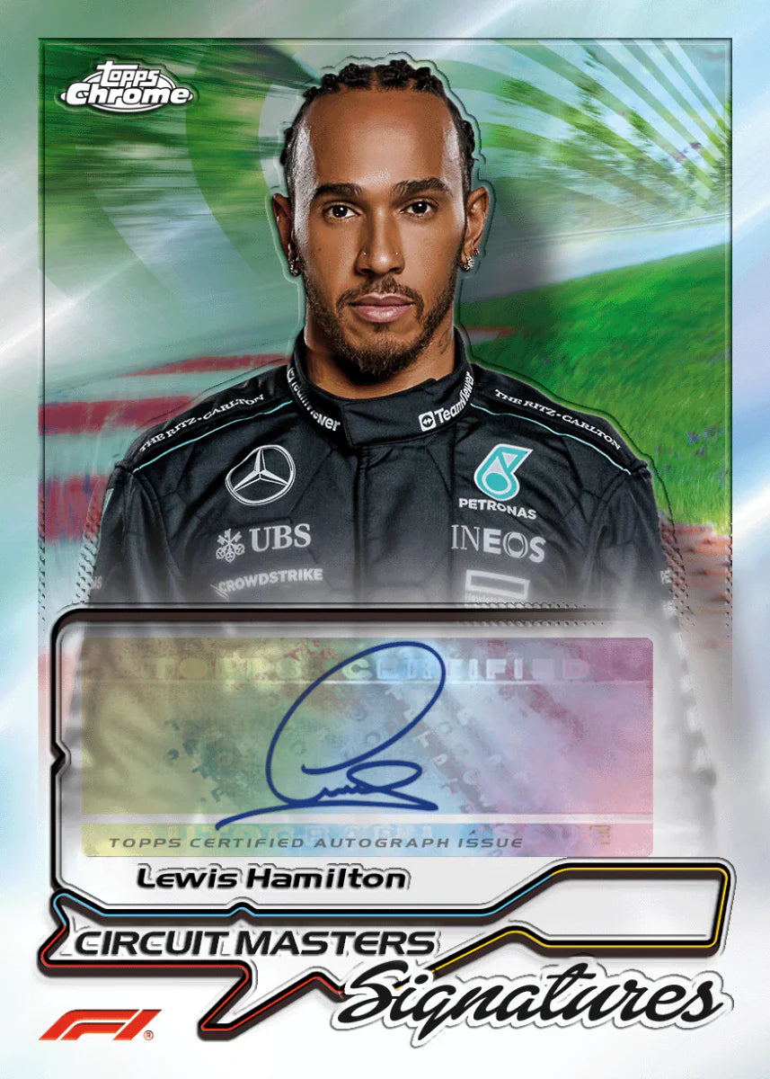 Topps Chrome Formula 1 Qualifying Lap Box 2024