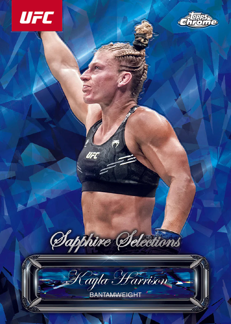 Topps Chrome UFC Sapphire Edition Hobby Box 2025