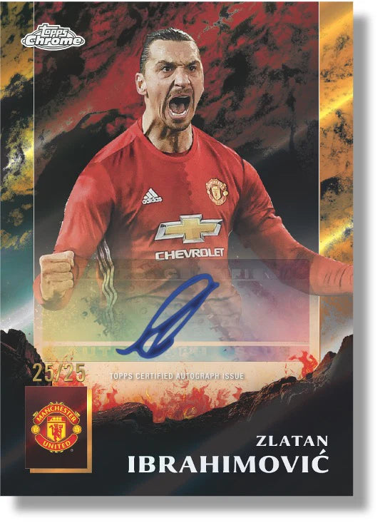 Topps Chrome Deluxe Edition Manchester United 2024/25