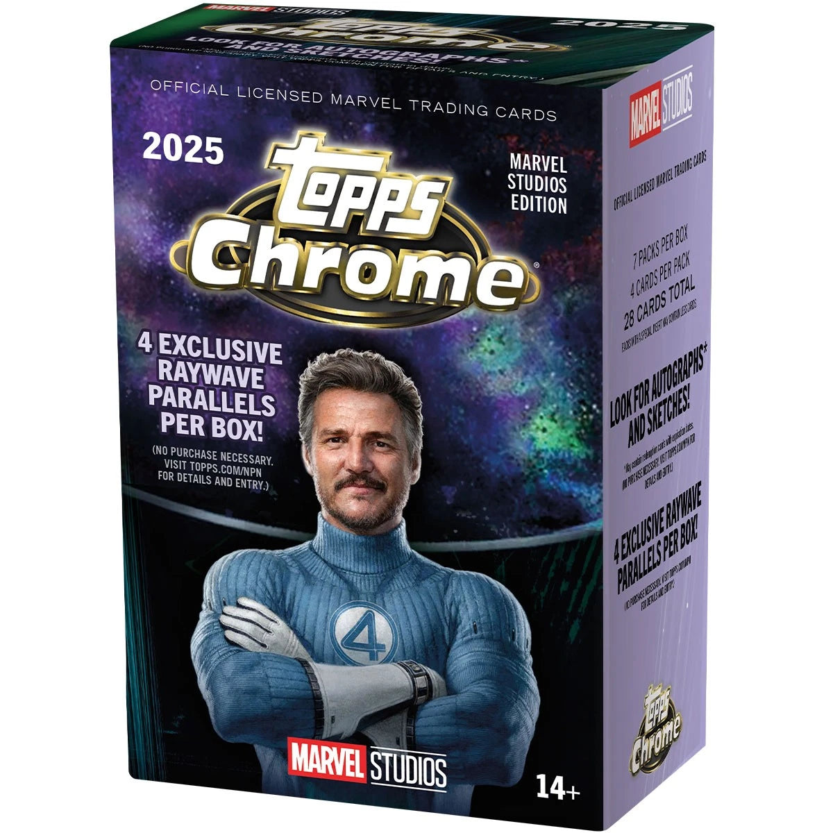 Topps Marvel Studios Chrome® - Value Box 2025