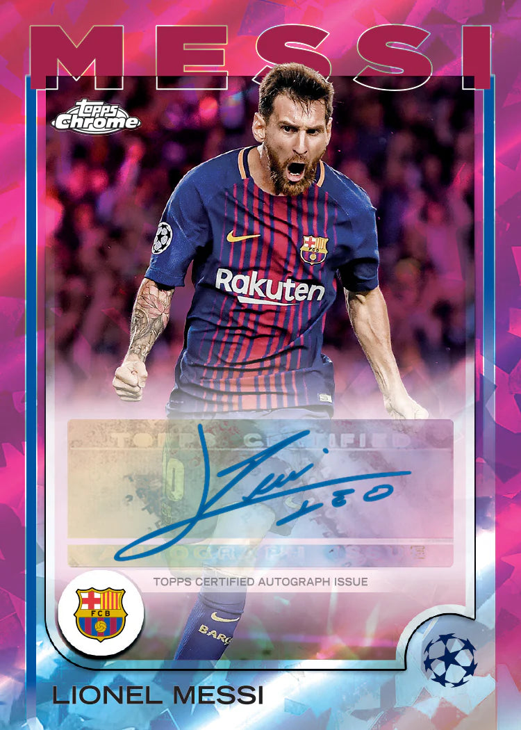 Topps Chrome Sapphire UEFA Club Competitions Hobby Box 2024/25
