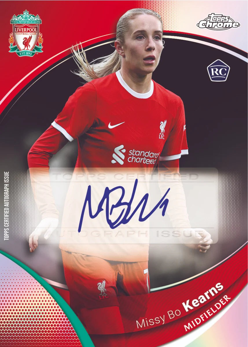 Topps Chrome Liverpool FC Hobby Box 23/24