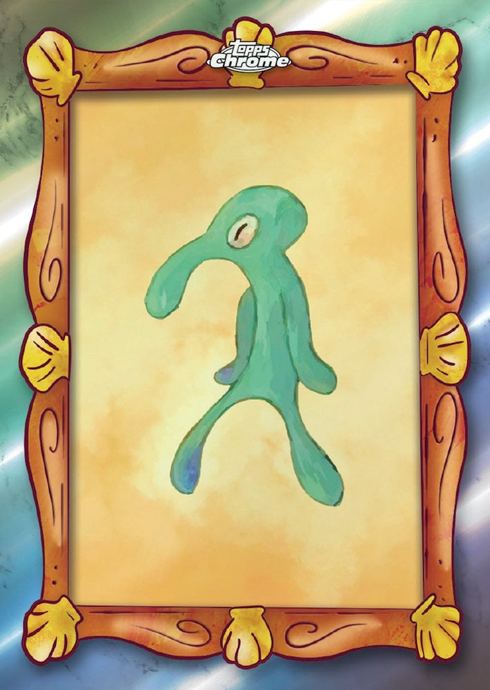 Topps Sponge Bob Square Pants Chrome Hobby Box 2025