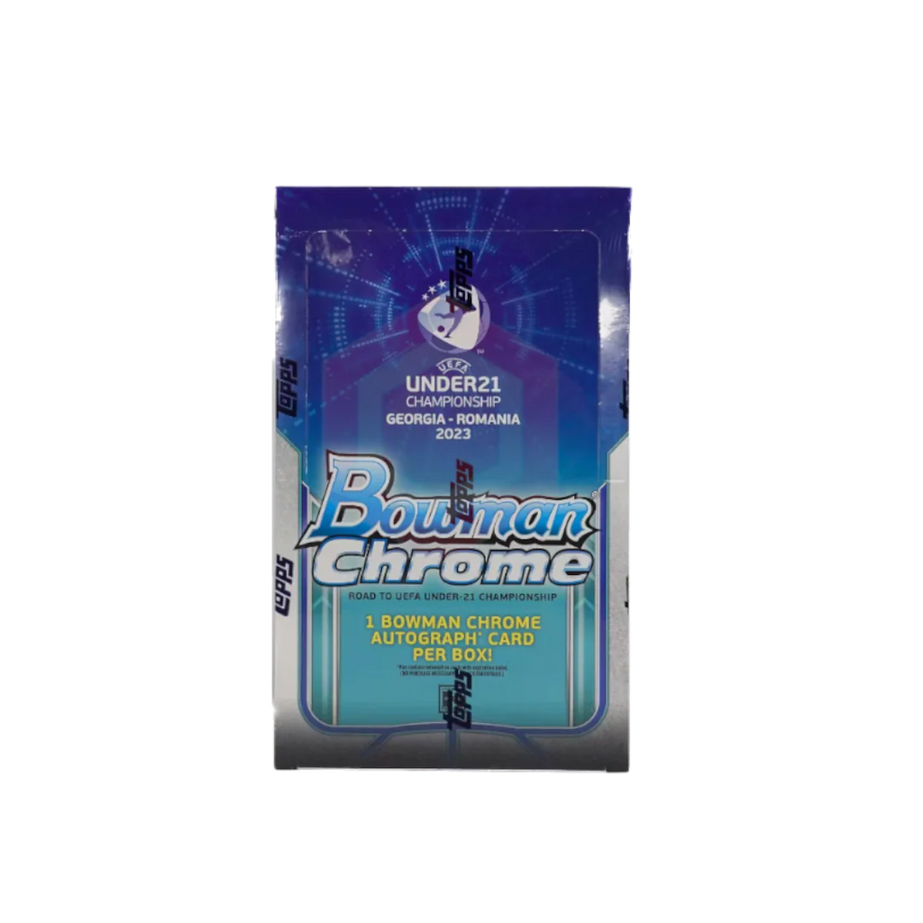 Topps Bowman Chrome Road to UEFA Under-21 European Championship Hobby Box 2022