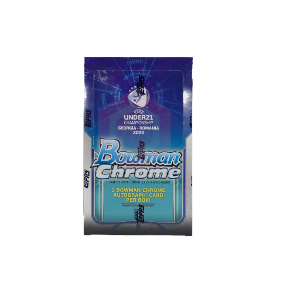 Topps Bowman Chrome Road to UEFA Under-21 European Championship Hobby Box 2022
