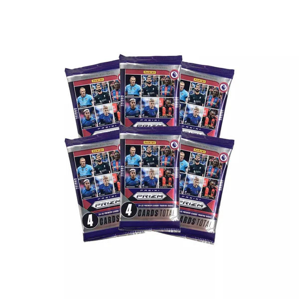 Panini Prizm Premier League EPL Soccer 6-Pack Blaster 2024/25