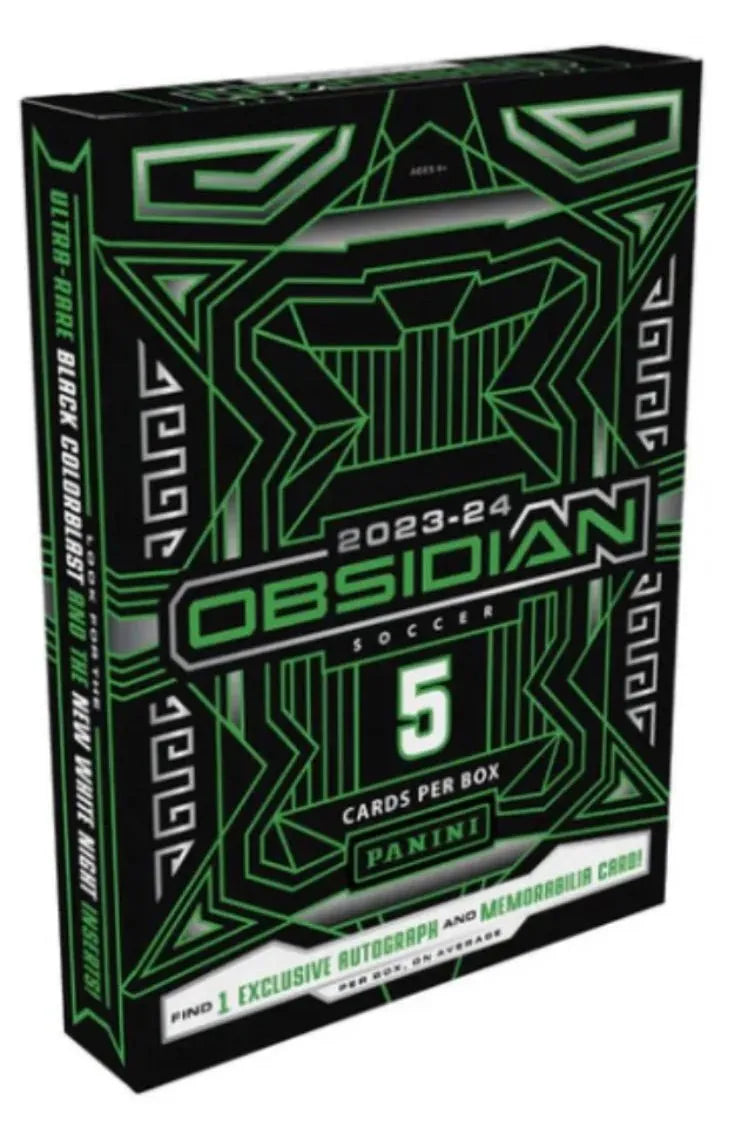 Panini Obsidian Soccer 5 Pack 2024-2025