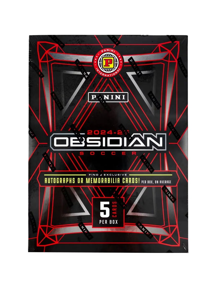 Panini Obsidian Soccer 5 Pack 2024-2025 International