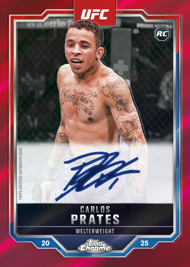 Topps Chrome UFC Hobby Box 2025