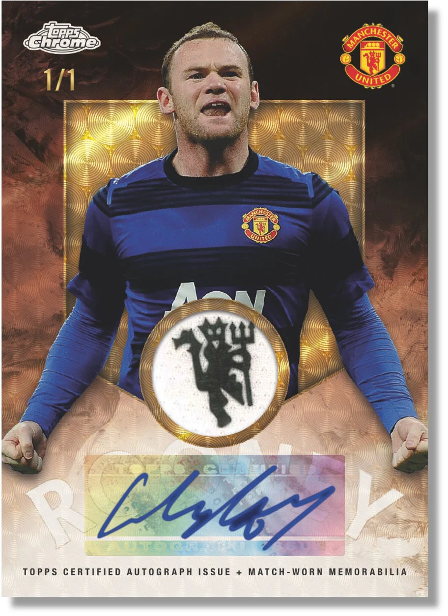 Topps Chrome Deluxe Edition Manchester United 2024/25