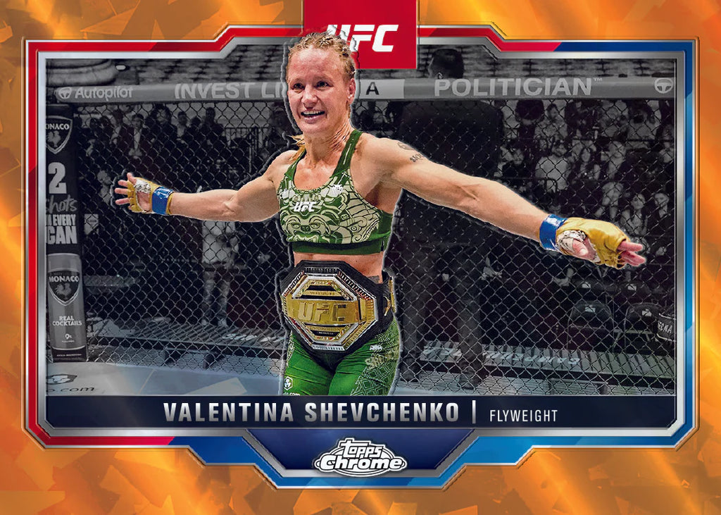 Topps Chrome UFC Sapphire Edition Hobby Box 2025