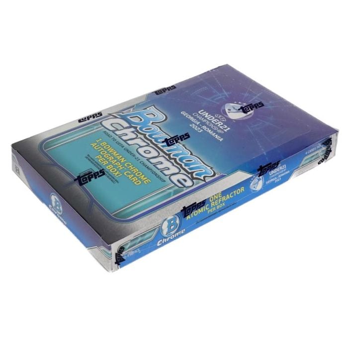 Topps Bowman Chrome Road to UEFA Under-21 European Championship Hobby Box 2022