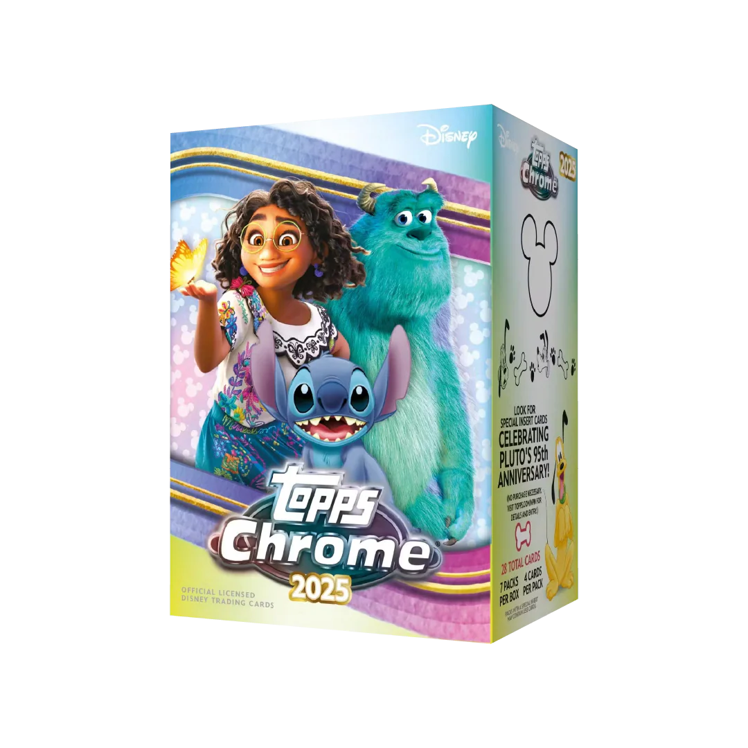 Topps Chrome Disney Blaster Box 2025