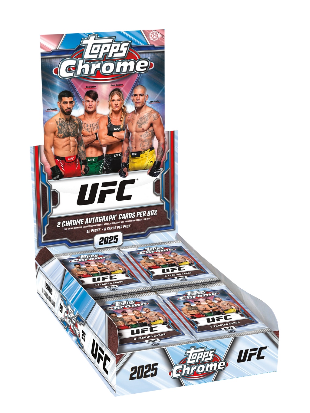 Topps Chrome UFC Hobby Box 2025