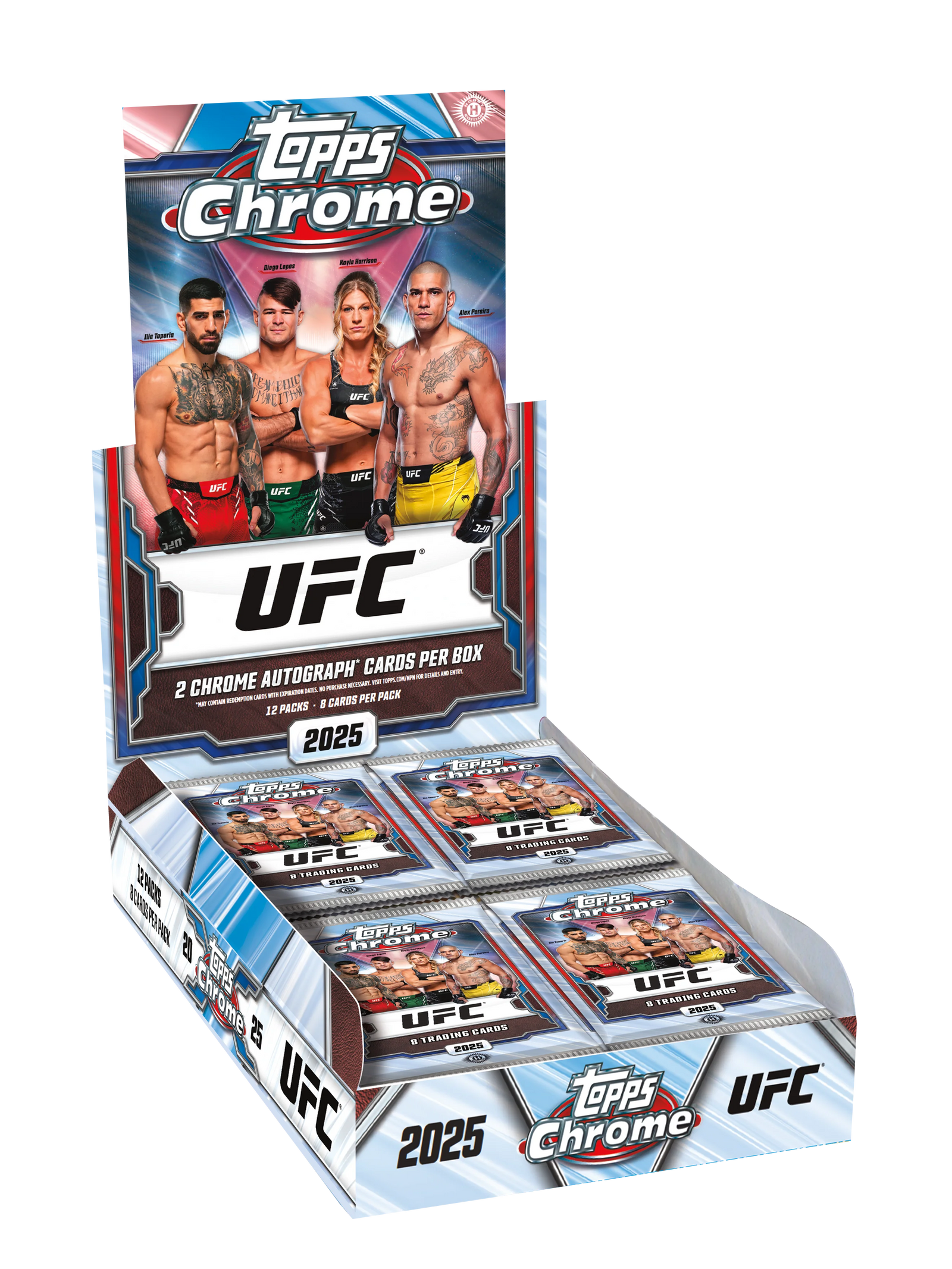 Topps Chrome UFC Hobby Box 2025
