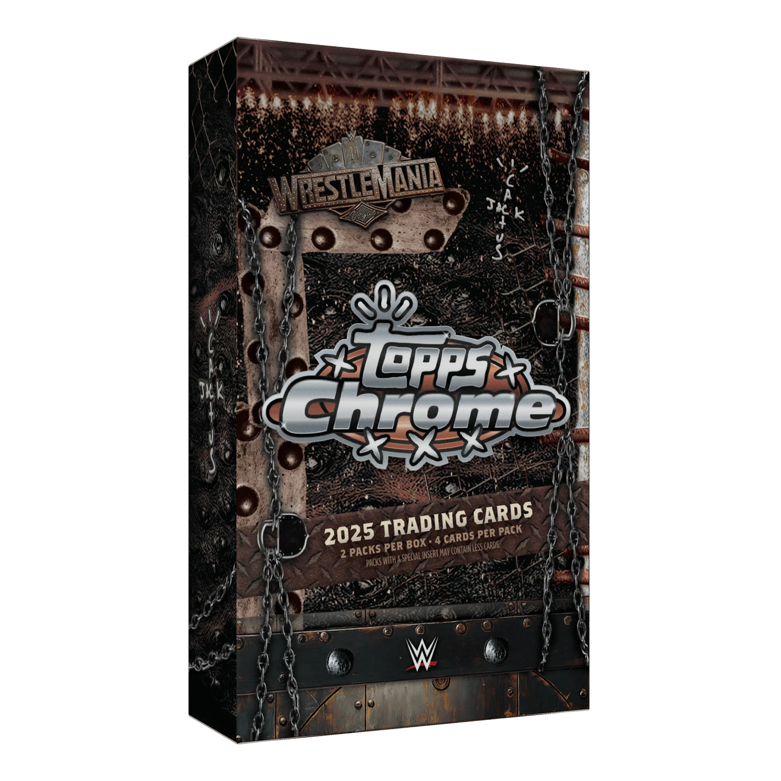 Topps Chrome WWE Cactus Jack x Wrestlemania Box 2025
