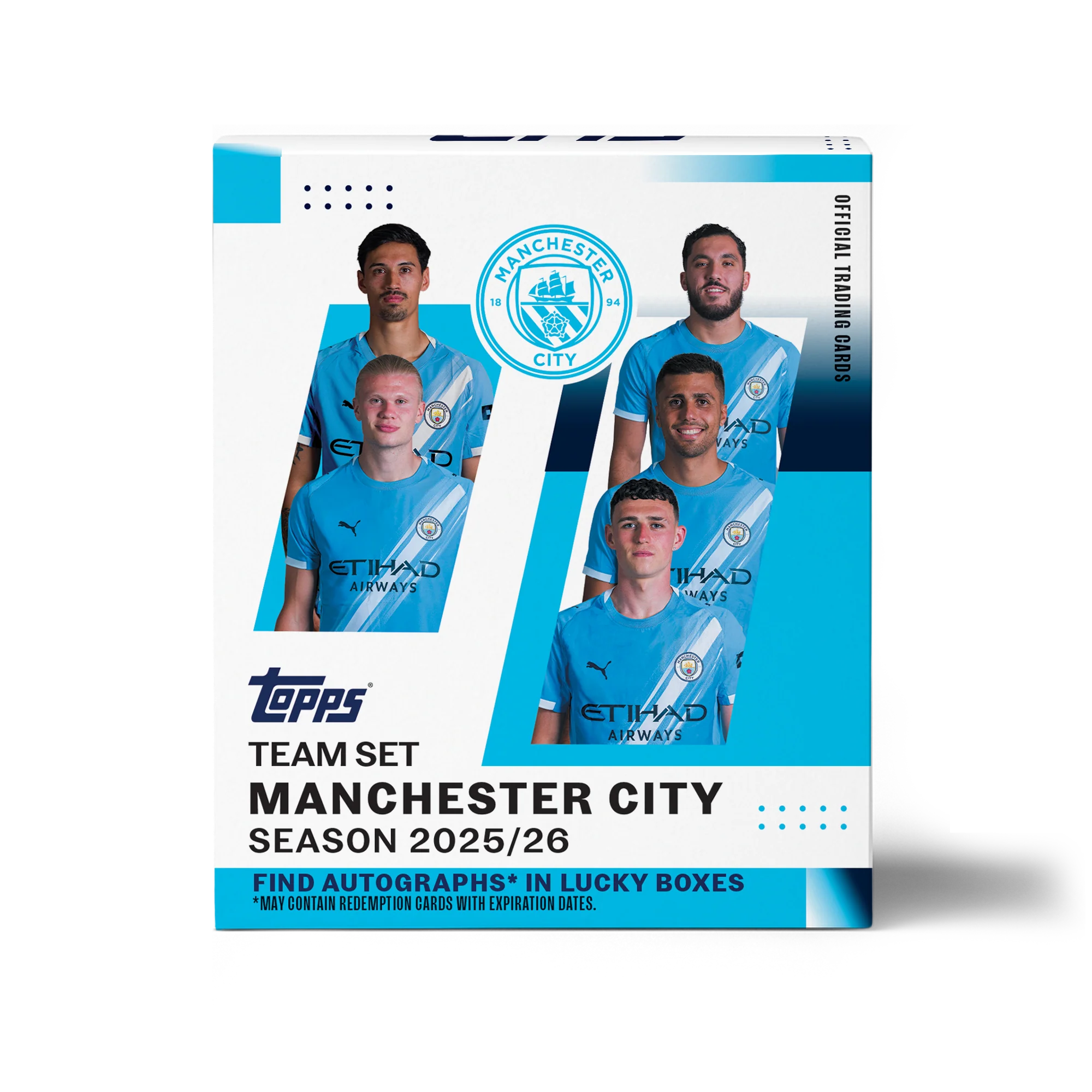 Topps Manchester City Team Set 2025-26