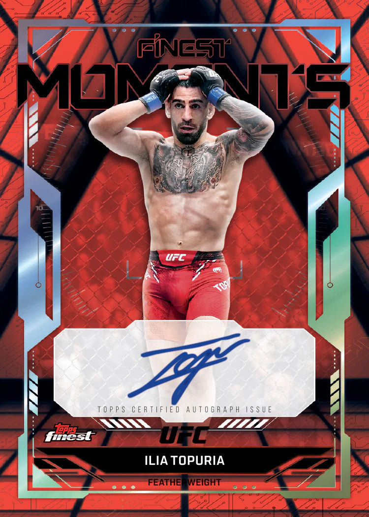 Topps Finest UFC Hobby Box 2025