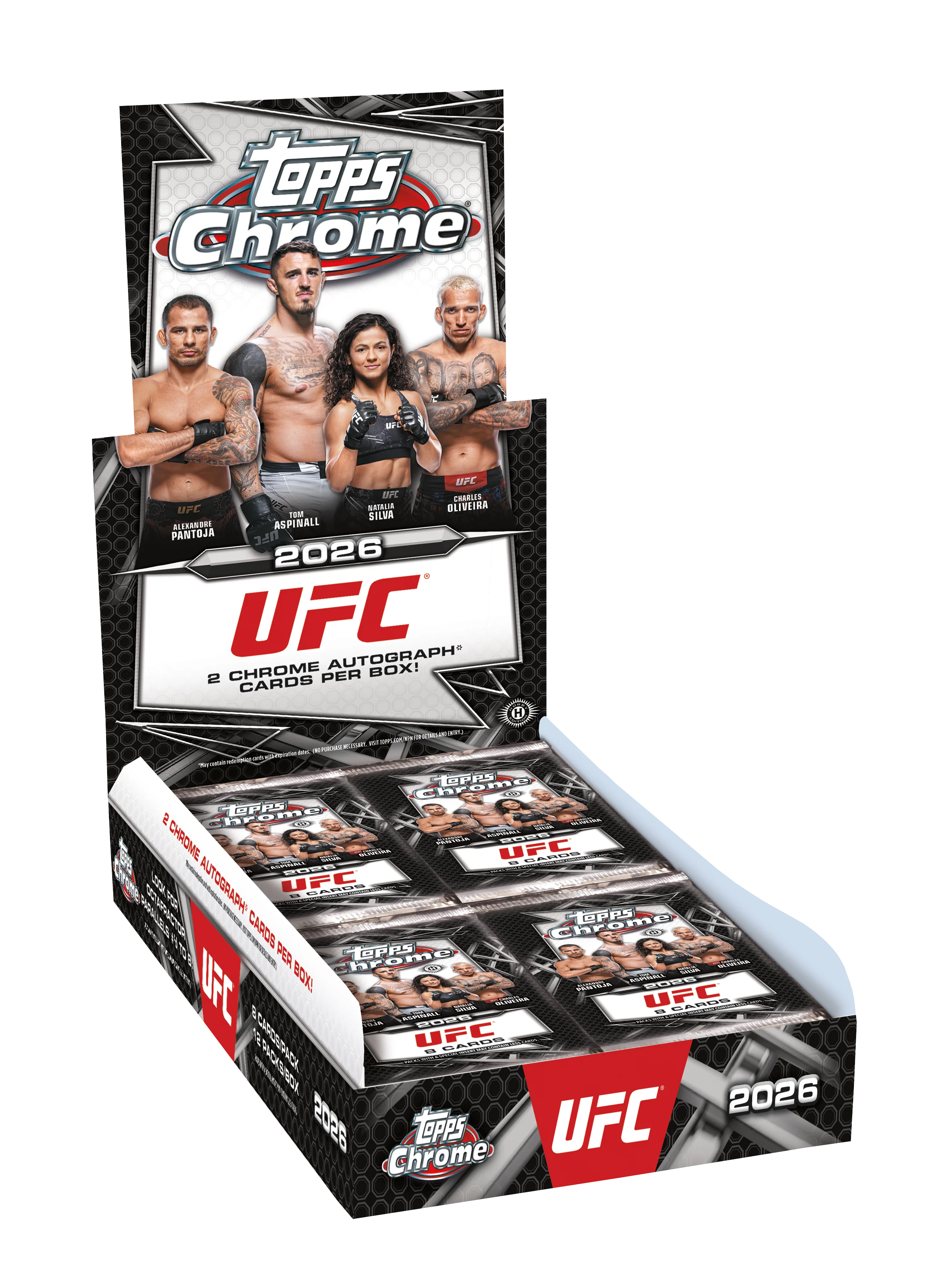 Topps Chrome UFC 2026 Hobby Box