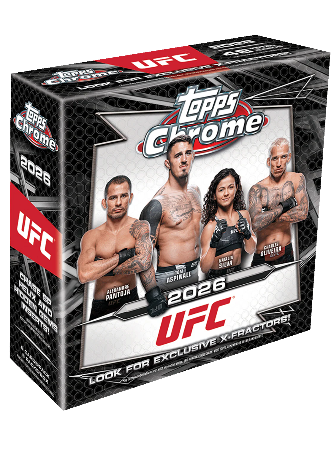 Topps Chrome UFC 2026 Mega Box