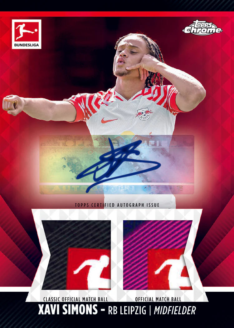 Topps Chrome Bundesliga Hobby Box 2023-24