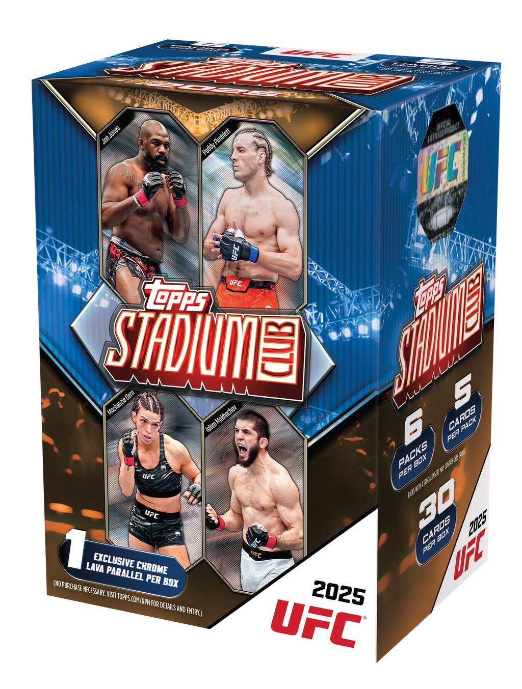Topps Stadium Club UFC 2025 Value Box