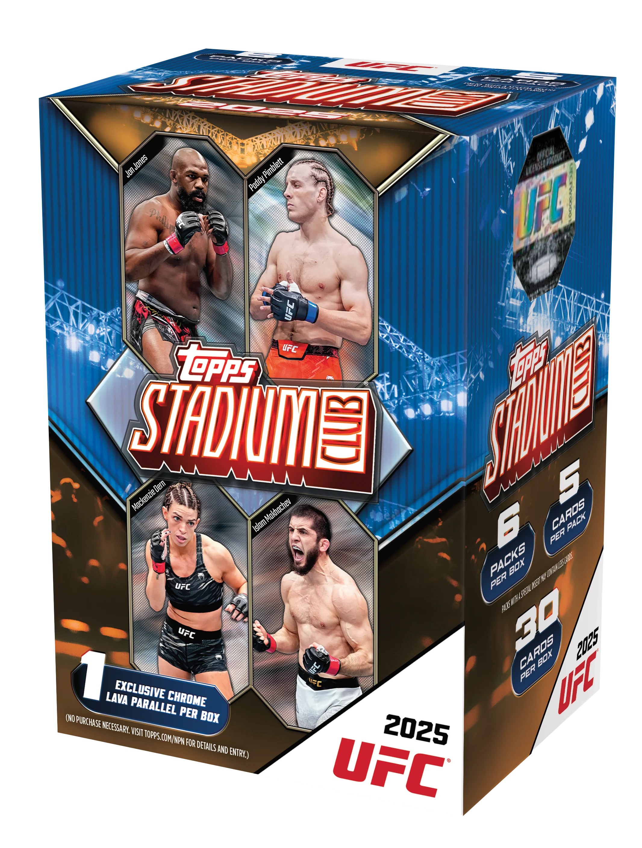 Topps Stadium Club UFC 2025 Value Box