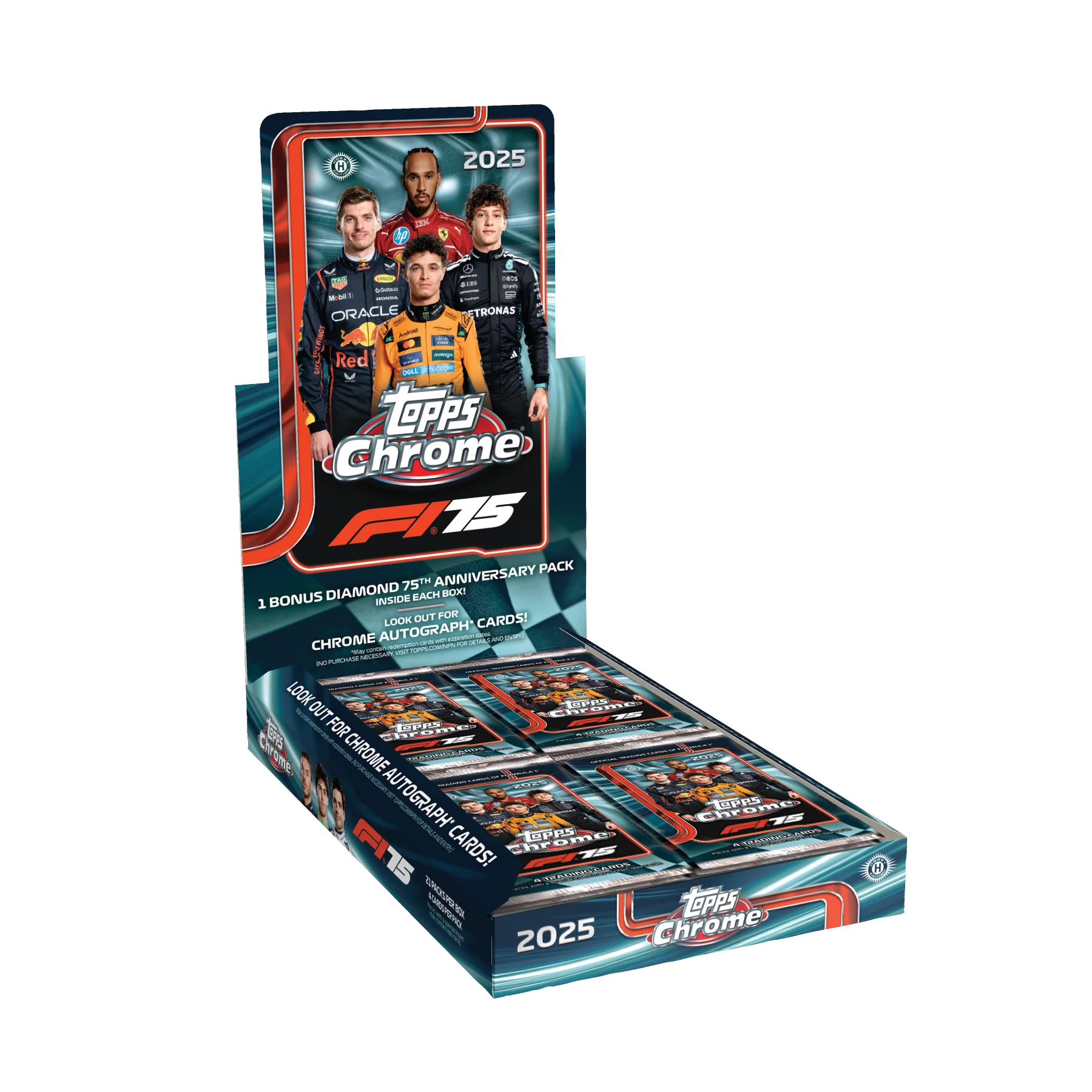 Topps Chrome Formula 1 2025 Hobby Box