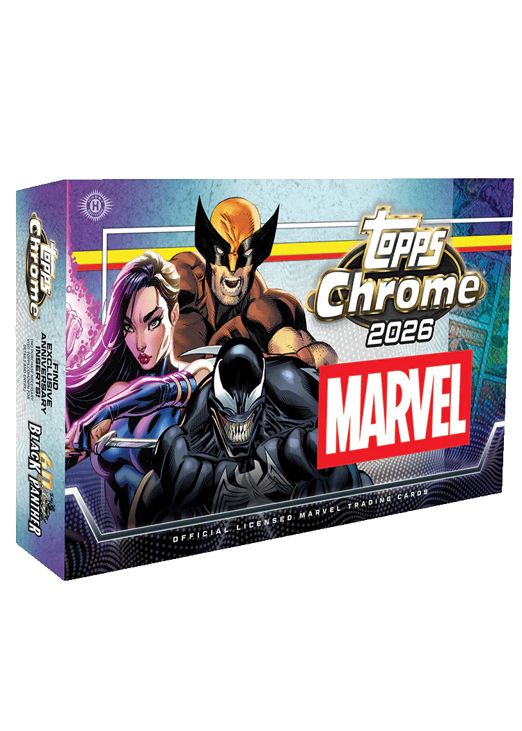 Topps Chrome Marvel Comics 2026 Hobby Box - Pre-Order
